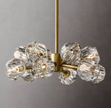 BOULE DE CRISTAL CLEAR GLASS ROUND CHANDELIER 24