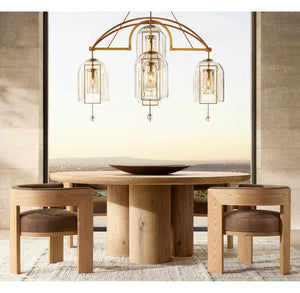 FULCRUM ROUND GRAND CHANDELIER 61"