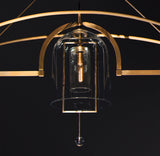 FULCRUM ROUND GRAND CHANDELIER 61"