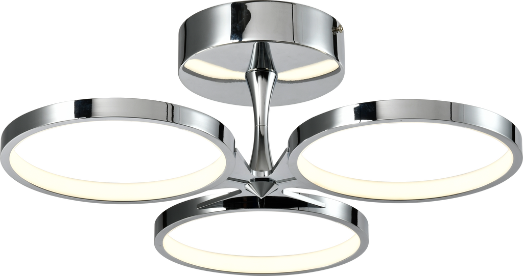 30 units of Multi Arm Lamp 3Lt Semi Flush