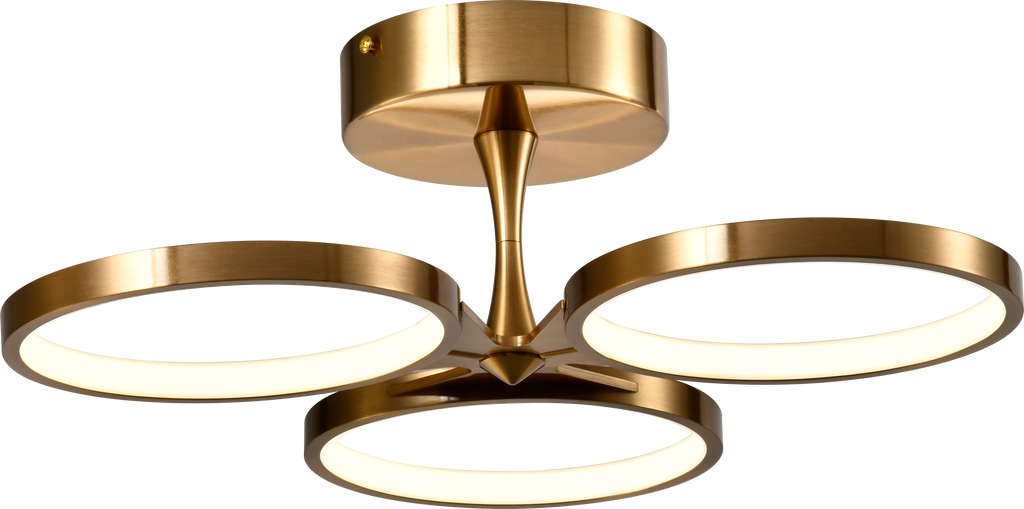 30 units of Multi Arm Lamp 3Lt Semi Flush