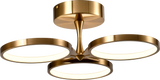 30 units of Multi Arm Lamp 3Lt Semi Flush