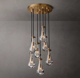 RAIN ROUND CHANDELIER 18