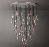 RAIN ROUND CHANDELIER 60"