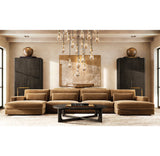 RAIN ROUND CHANDELIER 47"