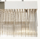 CASCADA SQUARE CHANDELIER 30"