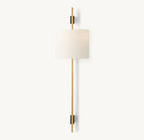 DISCOUNT FOR VELA RECTANGULAR BAR SCONCE - ROUND SHADE