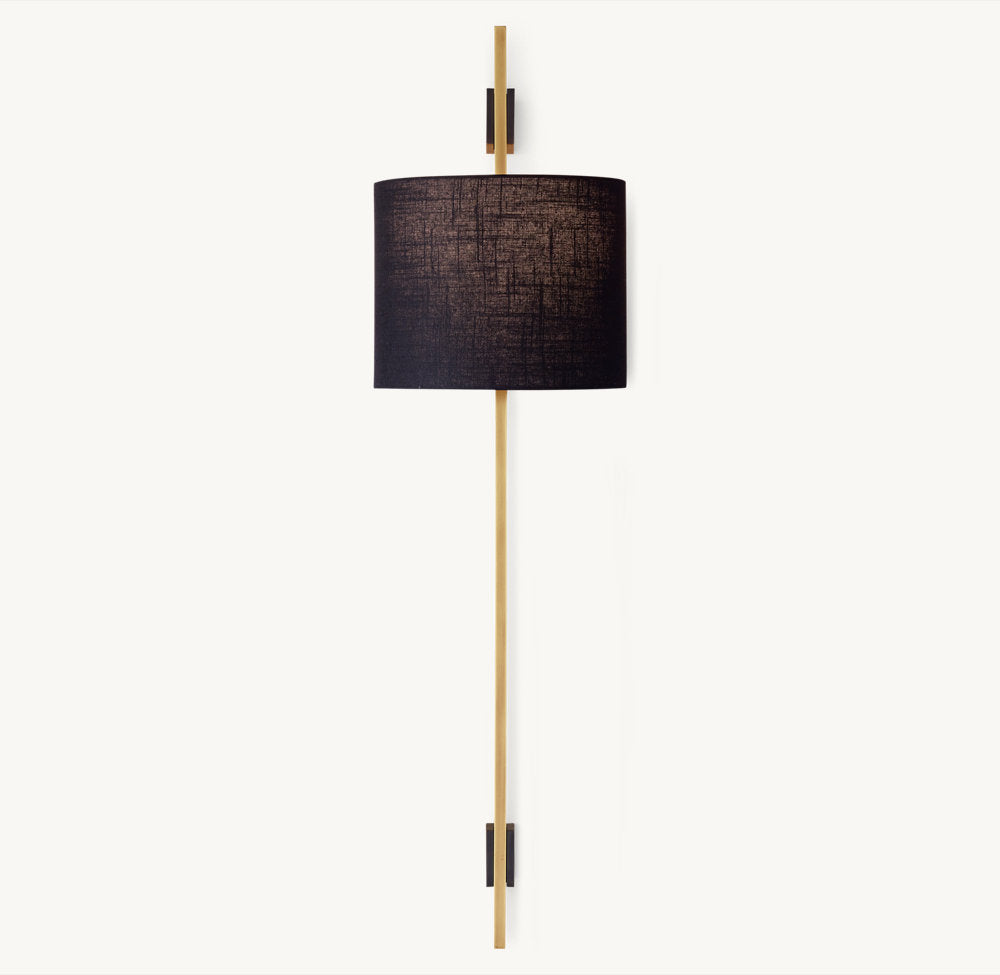 DISCOUNT FOR VELA RECTANGULAR BAR SCONCE - ROUND SHADE