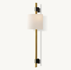 DISCOUNT FOR VELA RECTANGULAR BAR SCONCE - ROUND SHADE