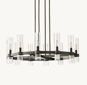 RAVELLE ROUND CHANDELIER 36"
