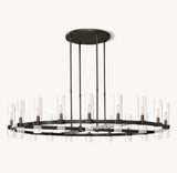 RAVELLE ROUND CHANDELIER 60"
