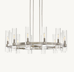 RAVELLE ROUND CHANDELIER 36"