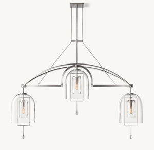 FULCRUM GRAND LINEAR CHANDELIER 73"