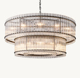 SAN MARCO TWO-TIER ROUND CHANDELIER 60"