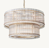 SAN MARCO TWO-TIER ROUND CHANDELIER 48"