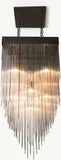 CASCADA SQUARE CHANDELIER 30"