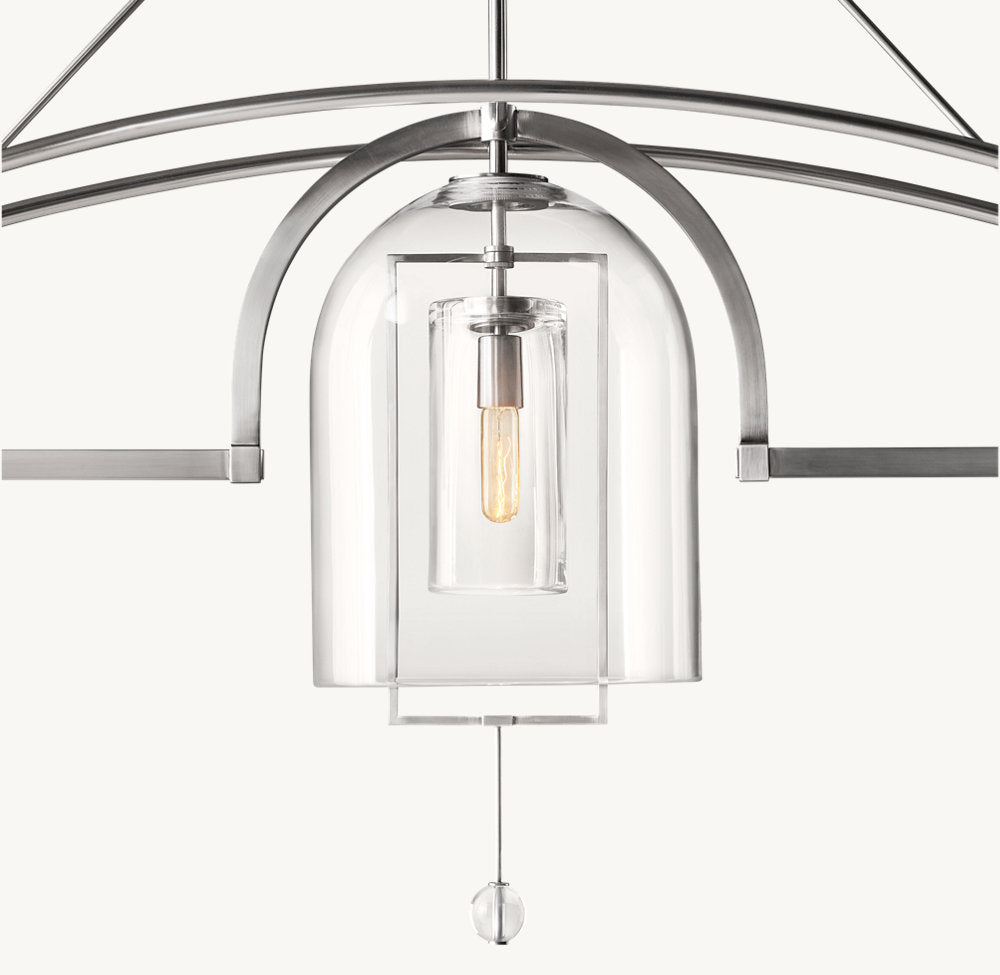 FULCRUM GRAND LINEAR CHANDELIER 85"