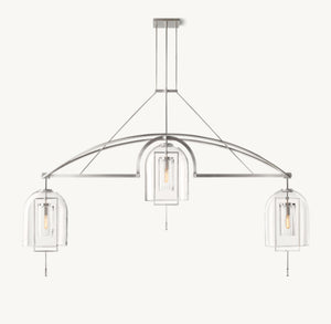FULCRUM GRAND LINEAR CHANDELIER 85"