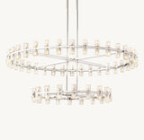 ARCACHON LED ROUND TWO-TIER CHANDELIER 60