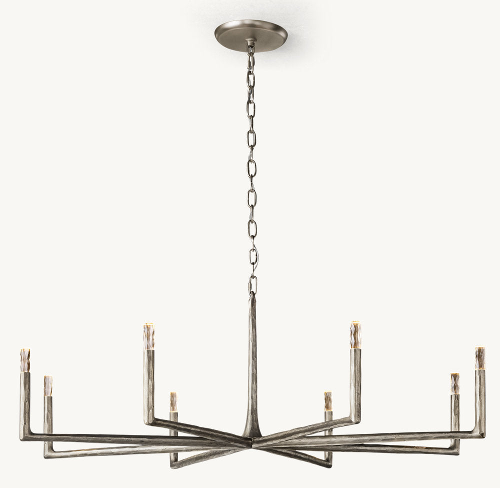 THADDEUS ROUND CHANDELIER 60"