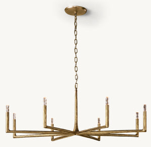 THADDEUS ROUND CHANDELIER 60"
