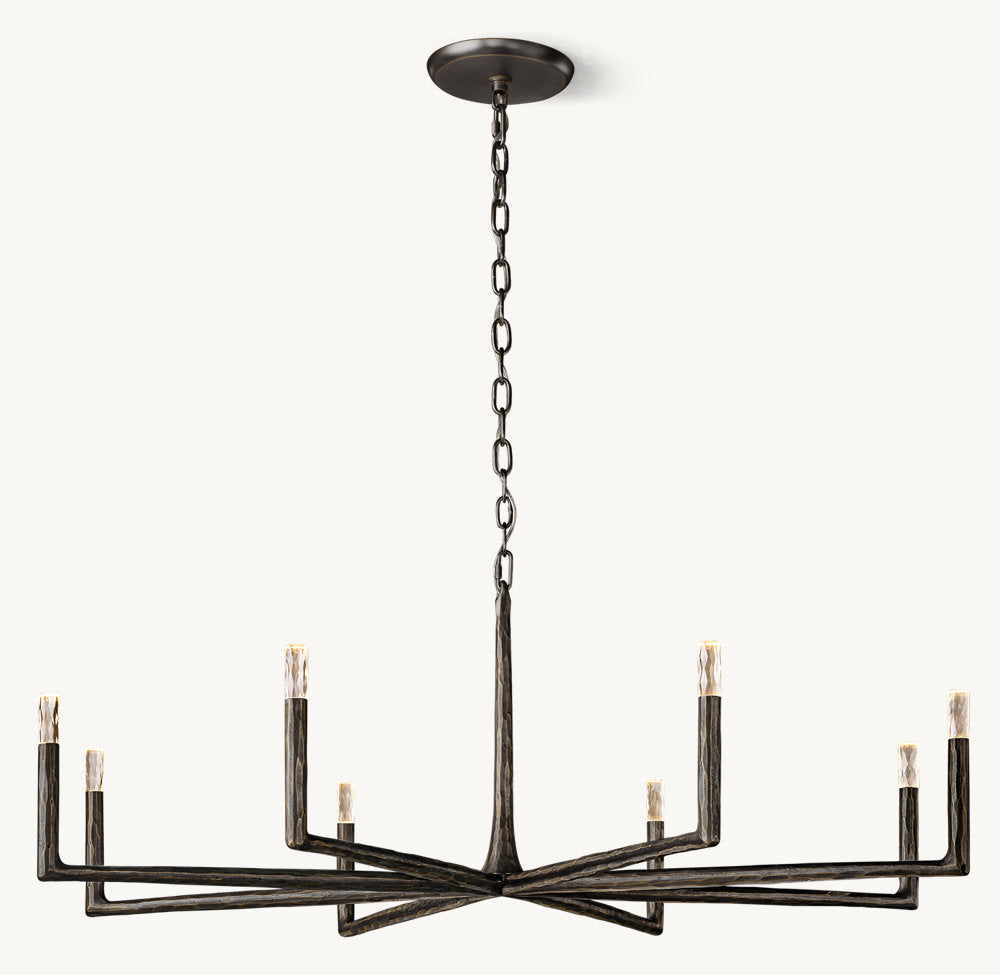 THADDEUS ROUND CHANDELIER 60"