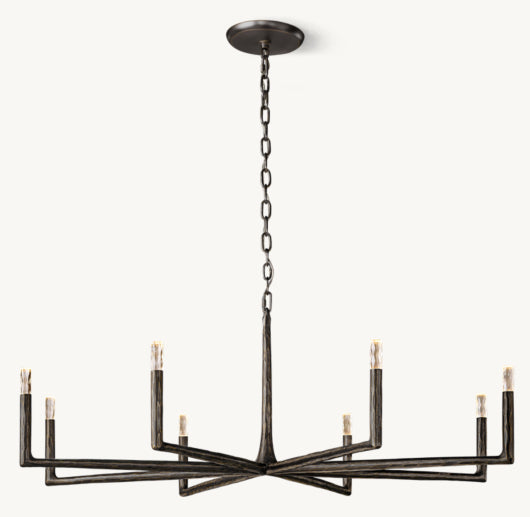 THADDEUS ROUND CHANDELIER 60"