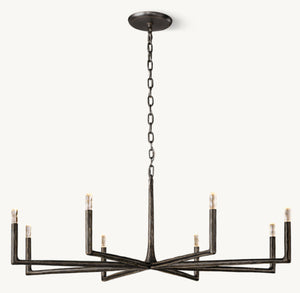 THADDEUS ROUND CHANDELIER 60"