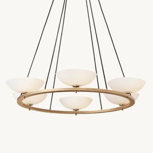 VERNET ROUND CHANDELIER 48"