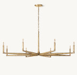 THADDEUS ROUND CHANDELIER 72"