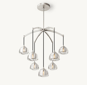 HEMISPHERE ROUND CHANDELIER 36"