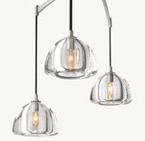 HEMISPHERE LINEAR CHANDELIER 54"