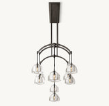 HEMISPHERE LINEAR CHANDELIER 54"