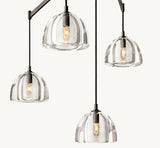 HEMISPHERE LINEAR CHANDELIER 72"