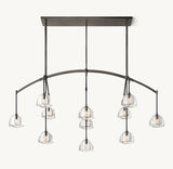 HEMISPHERE LINEAR CHANDELIER 72