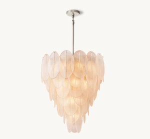 VANETTI TIERED ROUND CHANDELIER 37"