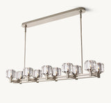 DEMARET DOUBLE LINEAR CHANDELIER 54"