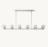 DEMARET DOUBLE LINEAR CHANDELIER 72"