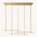 Audubon Triple Bar Linear Chandelier
