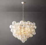 TALIA ROUND CHANDELIER 33"