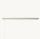BOULE DE CRISTAL CLEAR GLASS LINEAR CHANDELIER 48"