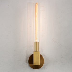 Crown Single Sconce Brass