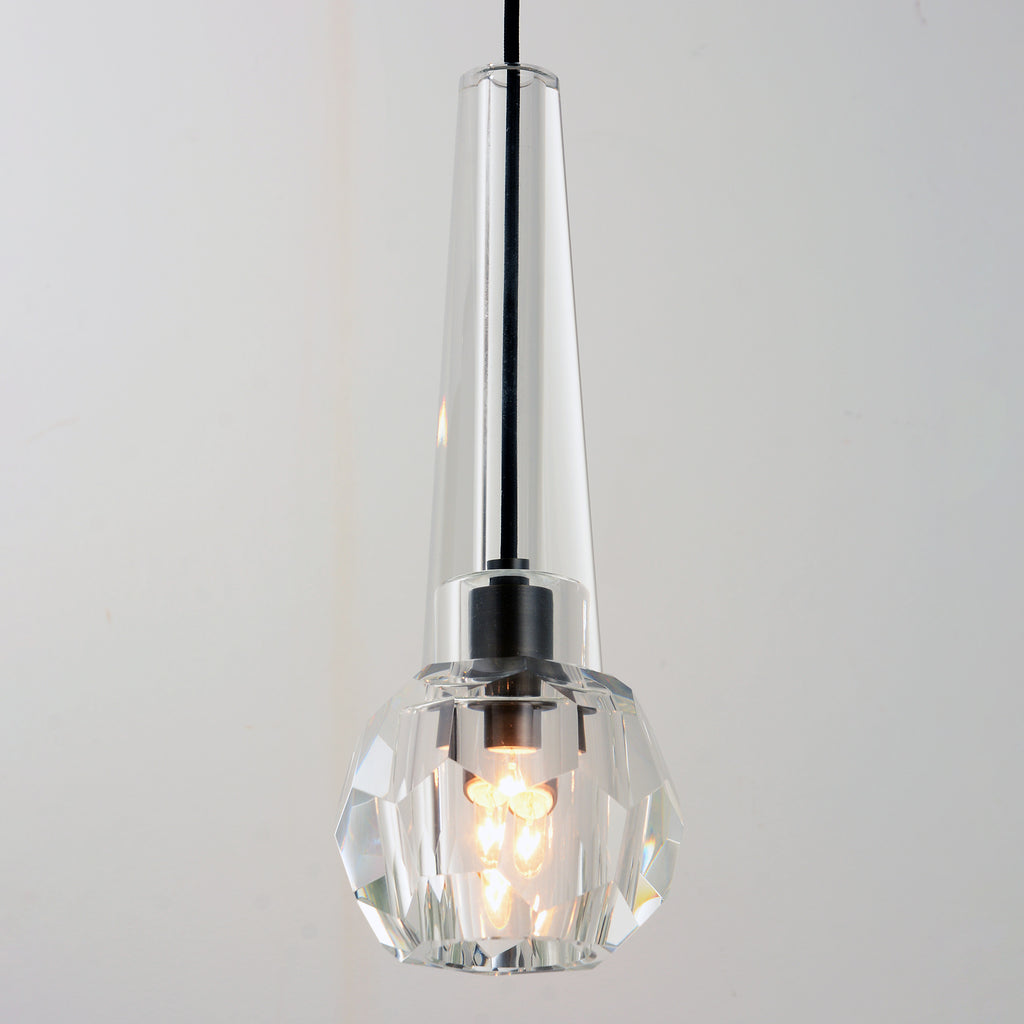Francis Crystal Pendant Bronze
