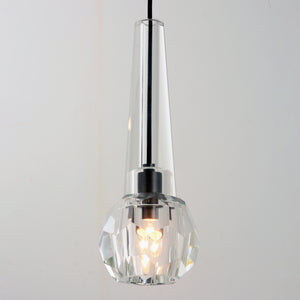 Francis Crystal Pendant Bronze