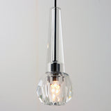 Francis Crystal Pendant Bronze