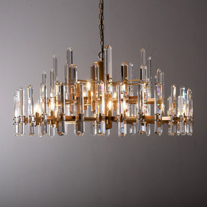 Bloomington Round Chandelier 48" Brass