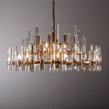 Bloomington Round Chandelier 48" Brass