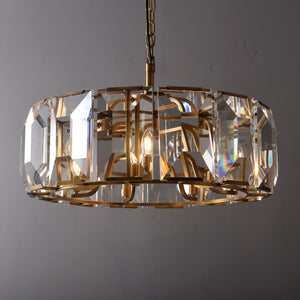 Harris Crystal Round Chandelier 30"