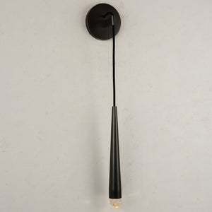 Arrow Crystal Wall Sconce Bronze