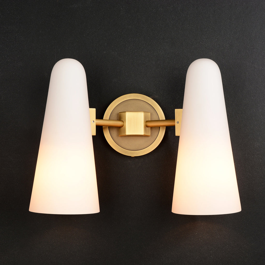 Bianco Double Sconce Brass